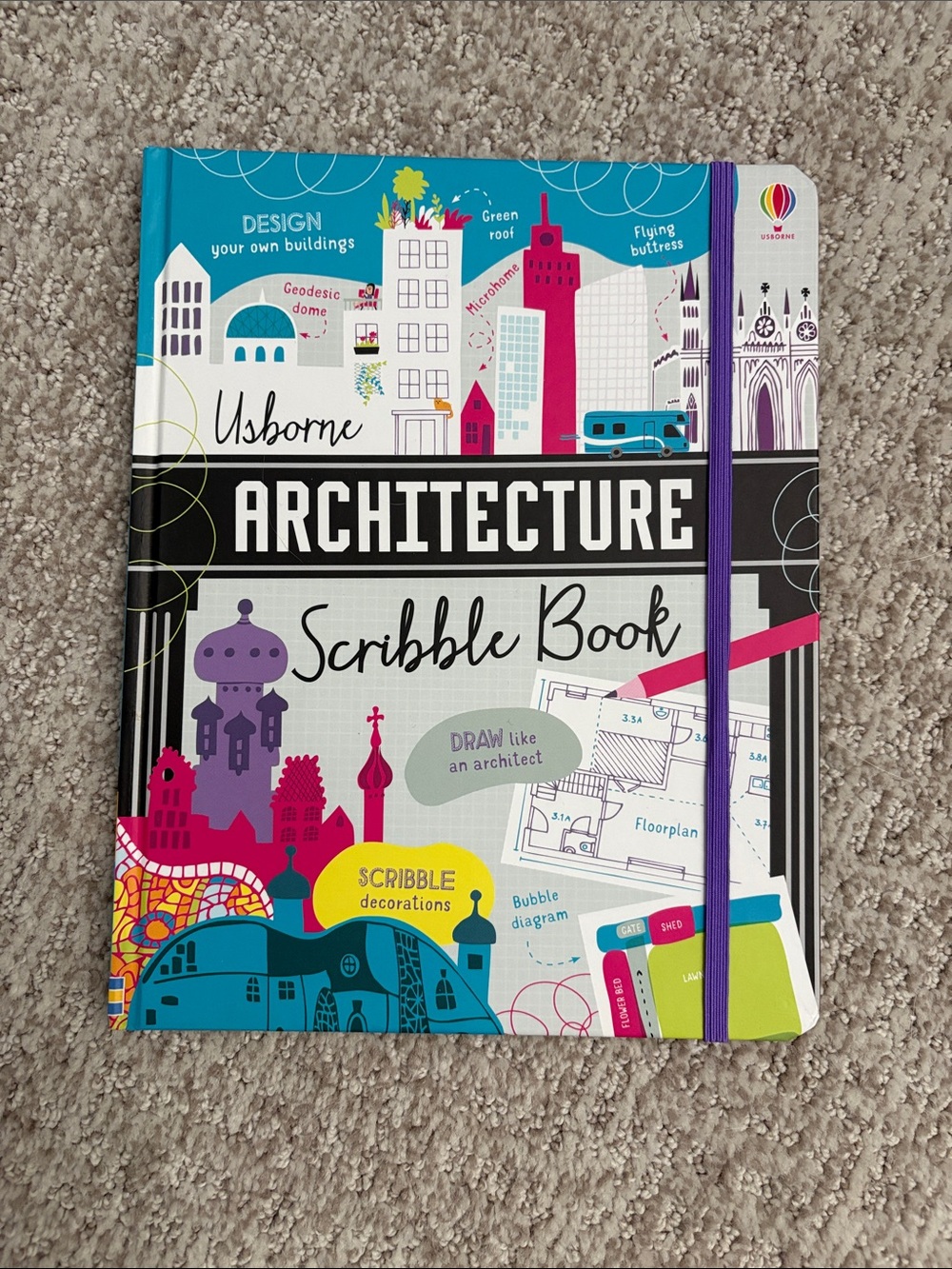 Usborne Architecture Scribble Book